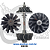 Eixo e Rotor Turbina TB4125 F1000 F4000 D10 D20 229/4 - Mercedes-Benz 608 / 709 MWM 229.4 / Q20B - Imagem 1
