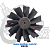 Eixo e Rotor Turbina TB4125 F1000 F4000 D10 D20 229/4 - Mercedes-Benz 608 / 709 MWM 229.4 / Q20B - Imagem 2