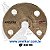 Mancal de Encosto CT9 | CT12E - Toyota Hilux 2.5 | 17201-0L030 - Maciço - Imagem 1