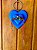 Pendente Coração Duplo Amor Azul Bic (16x16) - Imagem 2