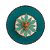 Mandala Resplendor Divino Circulo 45x45 - Imagem 2