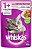 Ração Úmida Whiskas Sachê Salmão ao Molho para Gatos Adultos 85 gramas - Imagem 1
