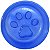 Comedouro Tigela Coma Melhor Grande Pet Injet, Azul - Imagem 1