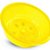Comedouro Tigela Colors N1 Pet Injet, Amarela - Imagem 1