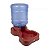 Bebedouro Maxi Garrafa 10 Litros Para Cães Vermelho - Imagem 1