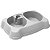 Comedouro Duplo Plast Pet Cores Sortidas 600ml - Imagem 1