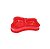 Comedouro Automático Duplo Glitter Pet Toys 460 X 300 ml, Vermelho - Imagem 1