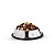 Comedouro Inox Pata Relevo Filhote 240 Ml - Imagem 1