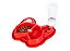 Bebedouro e Comedouro Para Cães Truqys Pet  Dogger 3em1 Vermelho - Imagem 1