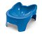 Comedouro Elevado de Plástico para Gatos Filhote Azul 100ml - Imagem 1