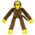 Brinquedo Chalesco Macaco Pelúcia - Imagem 1
