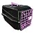 Caixa De Transporte Black Rosa N4 Cachorro Gato Cão - Imagem 1