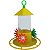 Bebedouro.Beija Flor C/Pol/Chap Amarelo-Humb 200Ml - Imagem 1