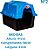 Casa Plastica Jel Plast N2 - Azul - Imagem 1