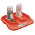 Kit Flex Gourmet Vermelho 1500ml c/ bandeja - Imagem 1