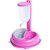 Comedouro e Bebedouro Automático Durafeeder Upper Rosa - Imagem 1