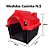 Casinha Plástica Para Cães N°05 Home Class Mec Na Cor Vermelha - Imagem 1