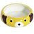 Comedouro Porcelana Face Dog Amarelo 550mL - Imagem 1