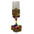 Taça champagne colorida com moedas - Imagem 1