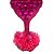 Taça de vinho Rosa com Pedraria - Imagem 2