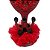 Taça VM/PT com Caveirinha e Tridente vermelho - Imagem 3