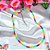 CHOKER MIÇANGAS ARCO IRIS (UNID) - Imagem 1
