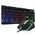 Kit Gamer Teclado e Mouse Semi Mecânico RGB Knup KP-TE115 - Imagem 1