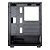 Gabinete Gamer Rise Mode Glass 06X, Mid Tower, Lateral em Vidro Fumê e Frontal em Vidro Temperado, Preto - RM-CA-06X-FB - Imagem 4