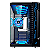 Gabinete Gamer Aquario Rise Mode Galaxy Glass Midtower + 3 Coolers com controle - Imagem 7