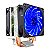 Cooler Dual Fan LED Azul Dukie DK-34 para Intel e AMD - Imagem 1