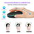 Mouse USB sem Fio 1600DPI RGB KP-MU013 - Preto - Imagem 2