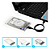 Case Externo USB 3.0 para HD 2.5" SSD SATA Exbom CGHD-35 Transparente - Imagem 4