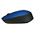 Mouse sem fio Logitech M170 com Design Ambidestro Compacto - Cor azul com Preto - Imagem 2