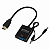 Adaptador/Conversor HDMI para VGA com Áudio Exbom CC-HVA60 - Imagem 1
