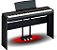 Piano Digital Yamaha P125 Completo. Com Estante L125 + Pedal Triplo LP1B - Imagem 2