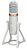 YAMAHA AG01 Microfone Condensador com interface de audio USB Integrada Cor Branca - Imagem 2