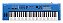 MX61 BU Azul Yamaha Sintetizador 61 teclas Original Novo Garantia 1 ano - Imagem 1