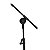 Pedestal para Microfone modelo Mini Girafa com Base de Ferro PE-3MF - Cor Preta - Imagem 4