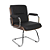 Cadeira Original Eames para Escritório Linha Capa em Madeira Preto - Imagem 5