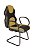 Cadeira Gamer Interlocutor Linha Gamer Racing Amarelo - Imagem 3