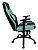 Cadeira Gamer com Almofada Linha Gamer Racing Verde - Imagem 2