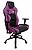 Cadeira Gamer com Almofada Linha Gamer Racing Roxo - Imagem 1