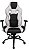 Cadeira Gamer com Almofada Linha Gamer Racing Branco - Imagem 5