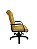 Cadeira Diretor para Escritório Linha Itália Amarelo - Imagem 3