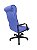 Cadeira Presidente para Escritório Linha Itália Azul - Imagem 4
