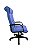 Cadeira Presidente para Escritório Linha Itália Azul - Imagem 3