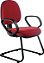 Cadeira Interlocutor para Escritório Linha Confort Vermelho - Imagem 1