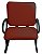 02 Cadeiras para Escritório para Obesos até 250kg Vermelho - Imagem 4