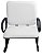 02 Cadeiras para Escritório para Obesos até 250kg Branco - Imagem 2