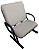 02 Cadeiras para Escritório para Obesos até 250kg Cinza - Imagem 5